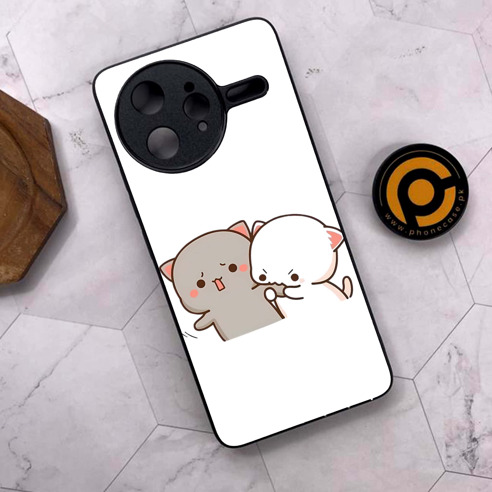 Xiaomi Poco F7 Ultra 5G - Cute BuBu DuDu Series - Premium Metal Printed soft Bumper shock Proof Case