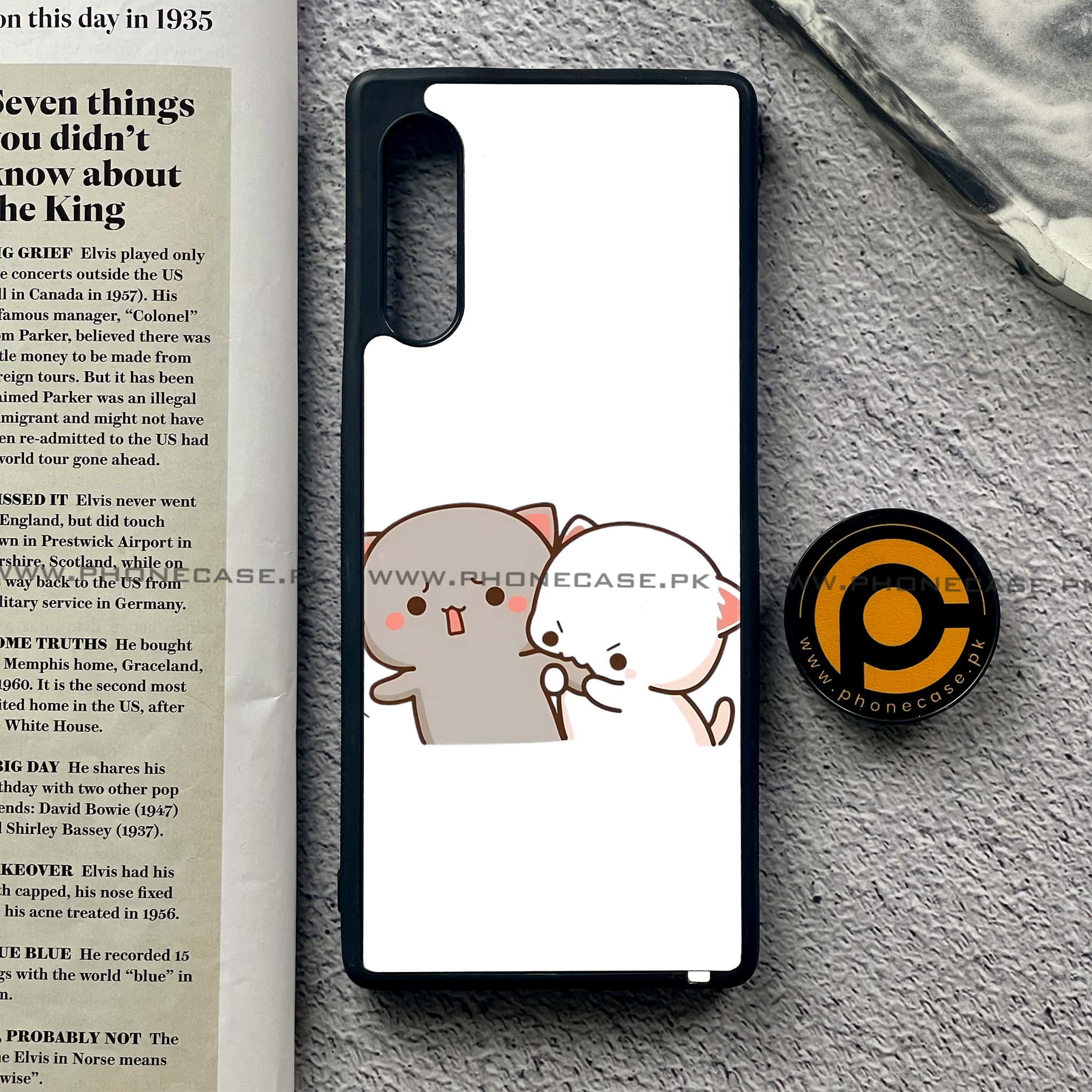 LG Velvet - Cute BuBu DuDu Series - Premium Printed Glass soft Bumper shock Proof Case