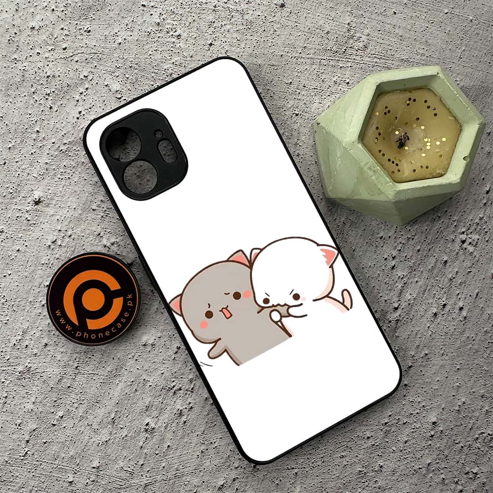 Nothing Phone 2 - Cute BuBu DuDu Series - Premium Metal  Printed soft Bumper shock Proof Case