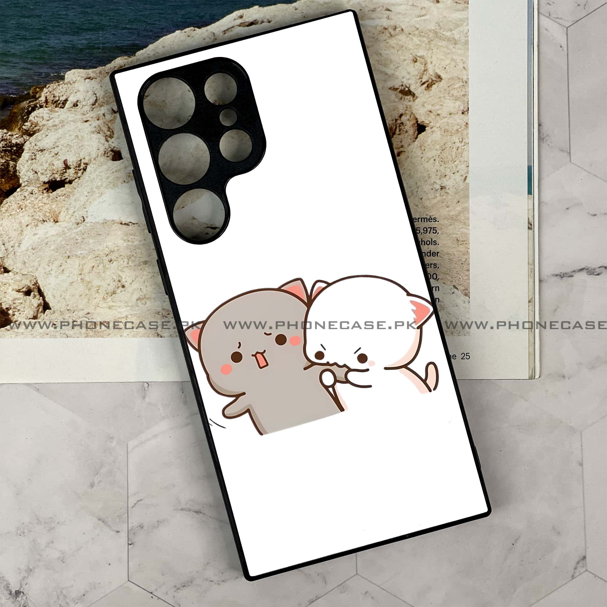 Samsung Galaxy S24 Ultra - Cute BuBu DuDu Series - Premium Metal Printed soft Bumper shock Proof Case