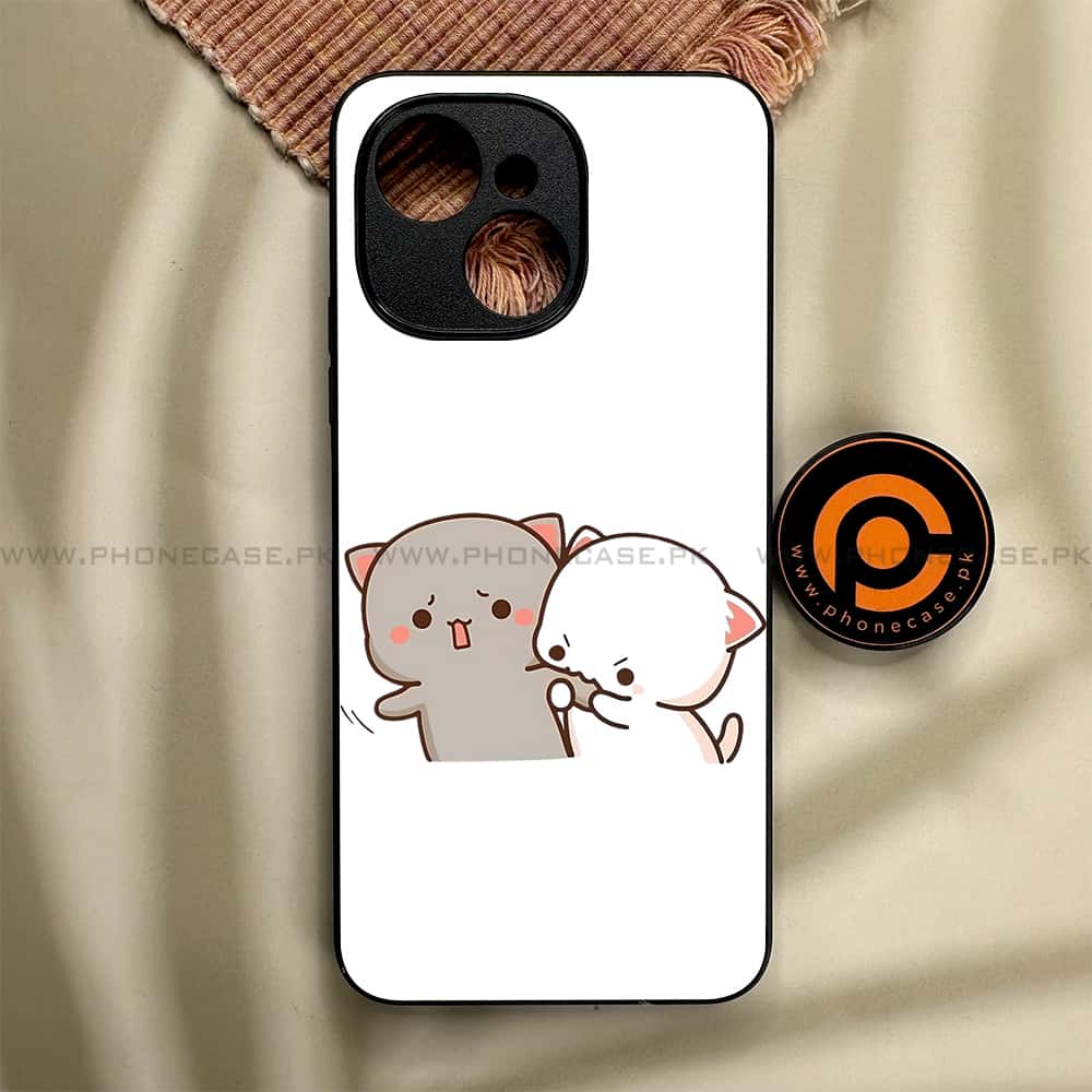 Tecno Spark 40C - Cute BuBu DuDu Series - Premium Metal Printed soft Bumper shock Proof Case