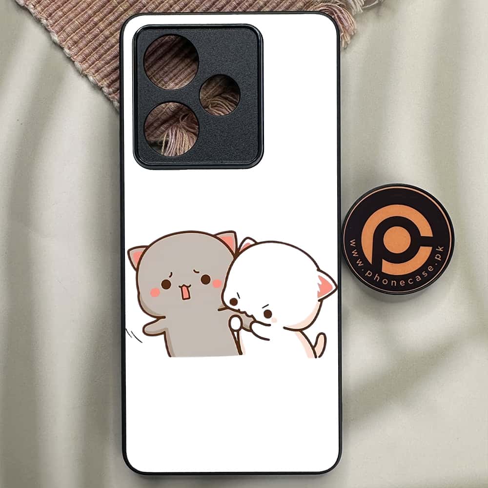 Realme GT 7T - Cute BuBu DuDu Series - Premium Metal Printed soft Bumper shock Proof Case