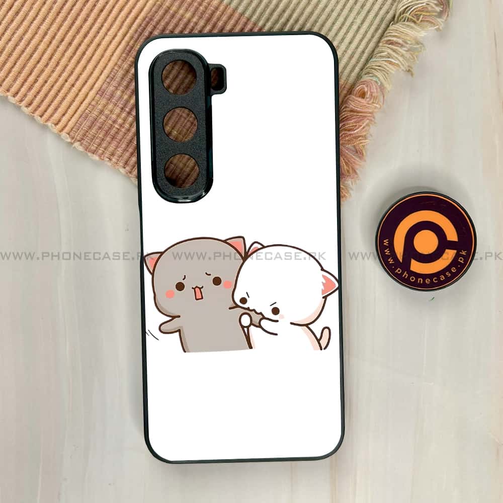 Infinix Hot 60i - Cute BuBu DuDu Series - Premium Metal Printed soft Bumper shock Proof Case