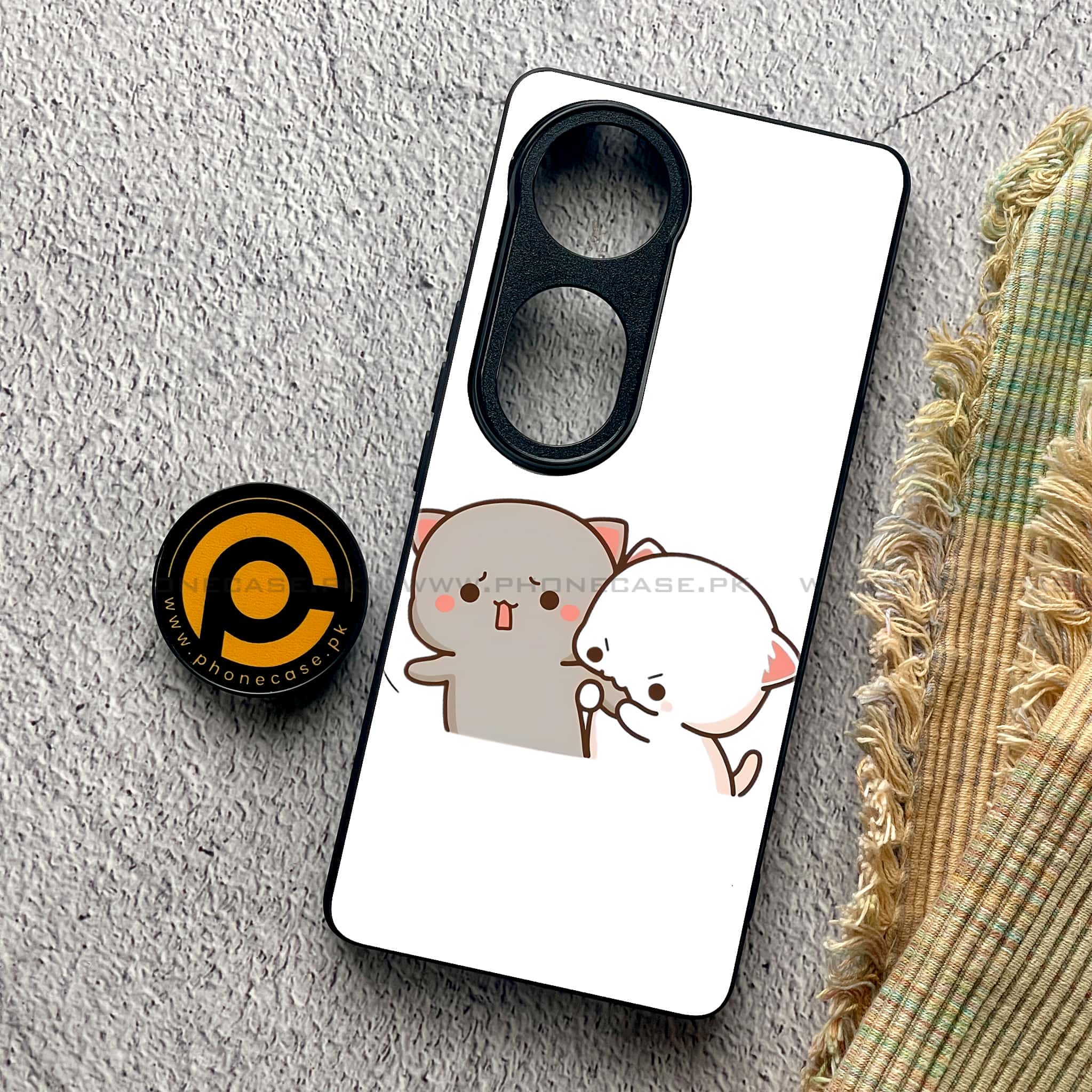 Vivo S19 Pro - Cute BuBu DuDu - Premium Metal Printed soft Bumper shock Proof Case