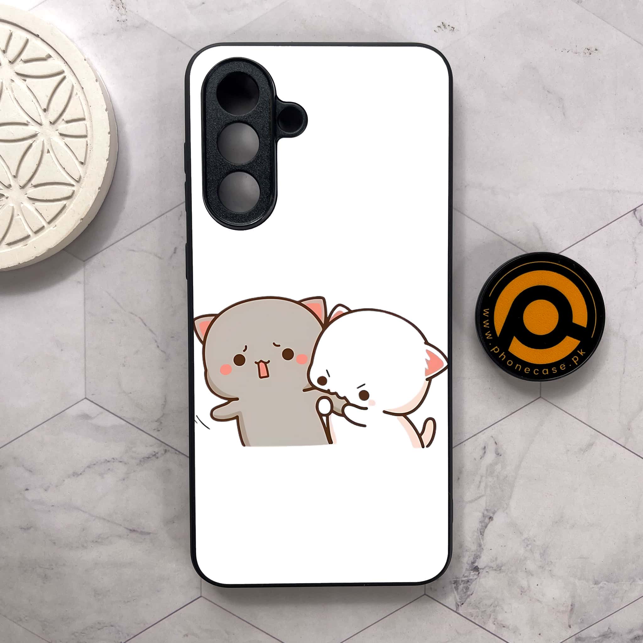 Samsung Galaxy A26 5G - Cute BuBu DuDu Series - Premium Metal Printed soft Bumper shock Proof Case