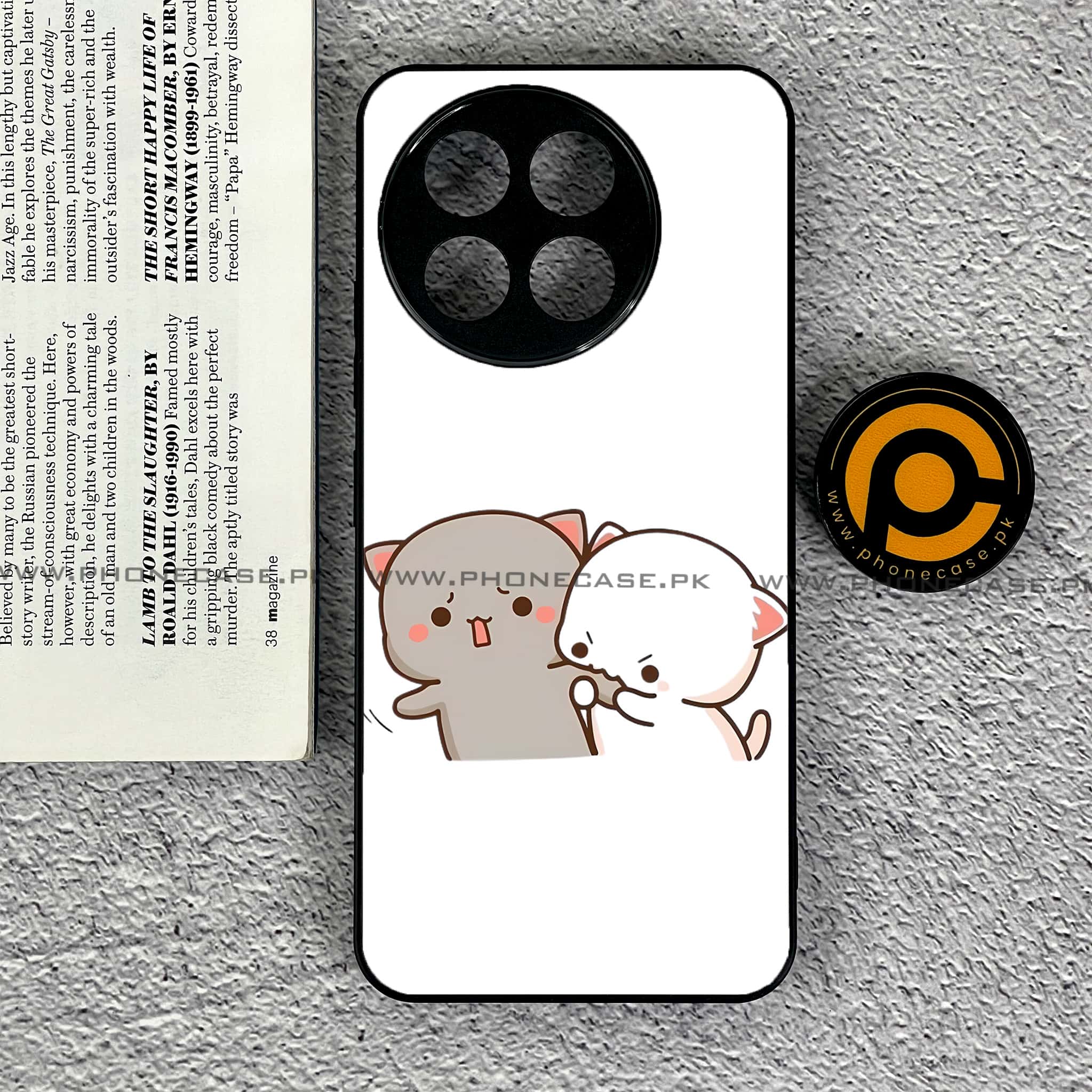 OnePlus Ace 5 - Cute BuBu DuDu Series - Premium Metal Printed soft Bumper shock Proof Case