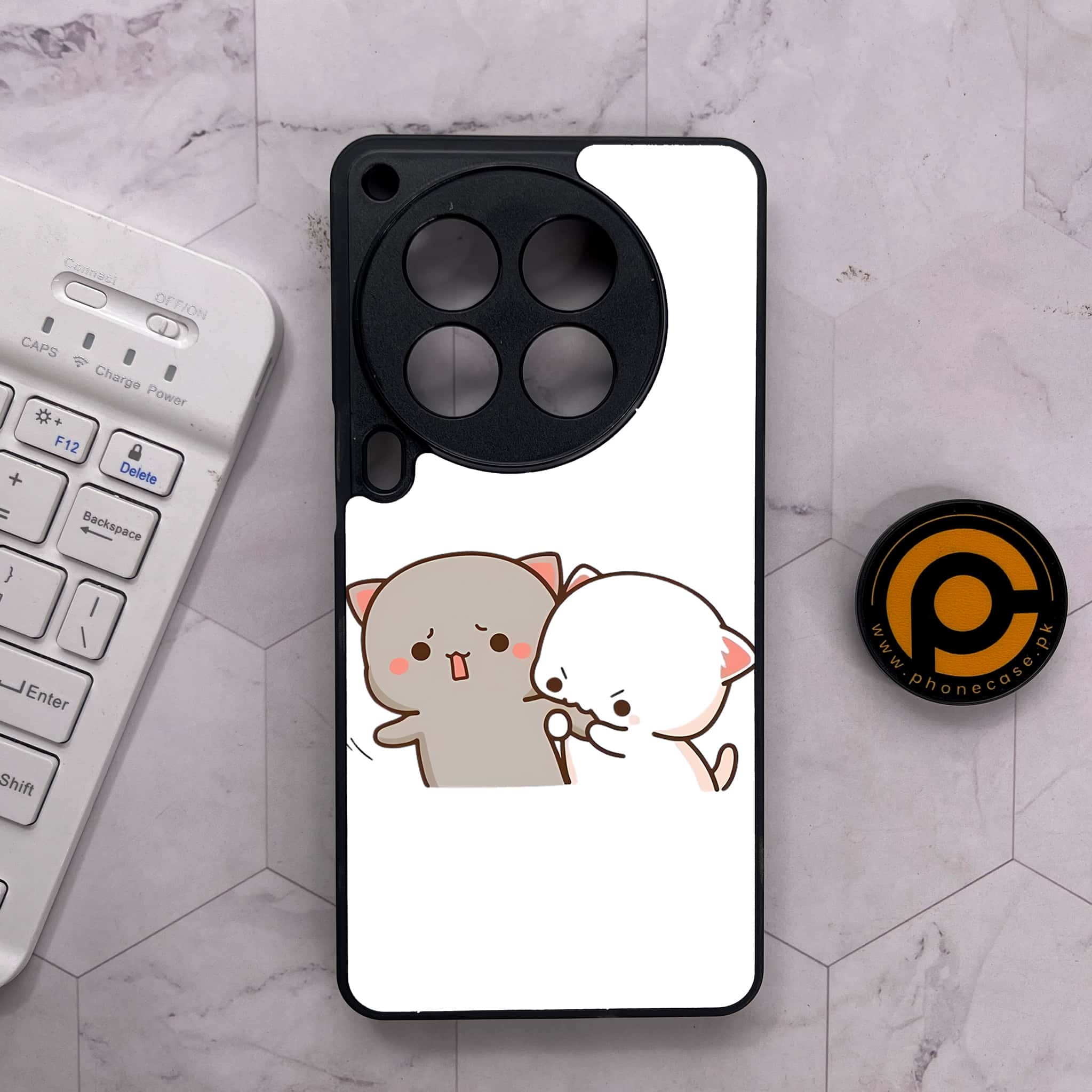 Tecno Camon 30 Premier - Cute BuBu DuDu Series - Premium Metal Printed soft Bumper shock Proof Case