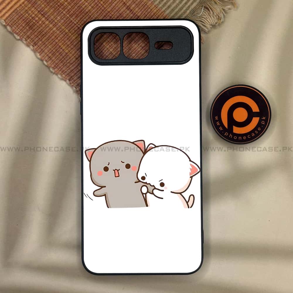 Infinix Smart 10 Plus - Cute BuBu DuDu Series - Premium Metal Printed soft Bumper shock Proof Case