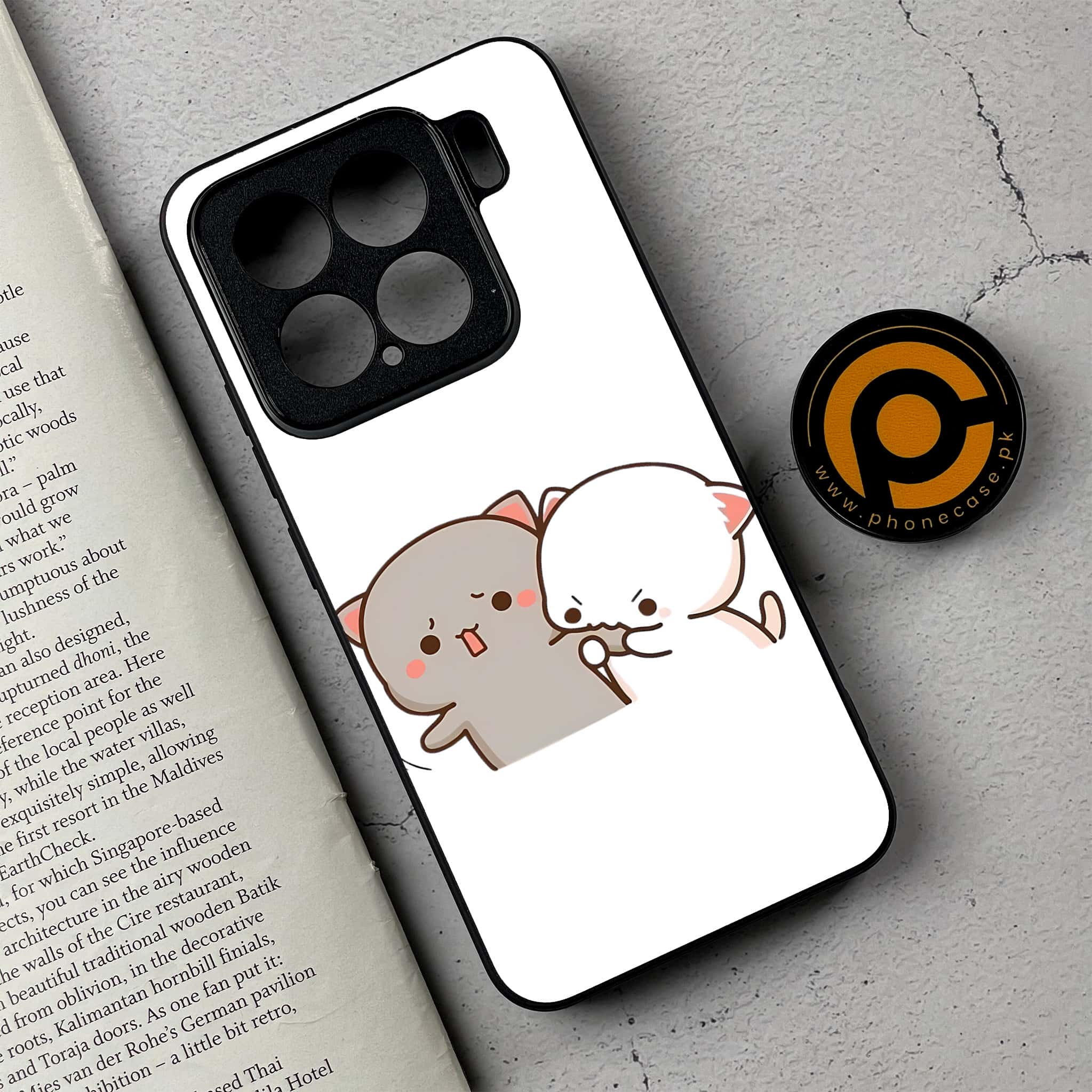 Xiaomi 15 - Cute BuBu DuDu - Premium Metal Printed soft Bumper shock Proof Case