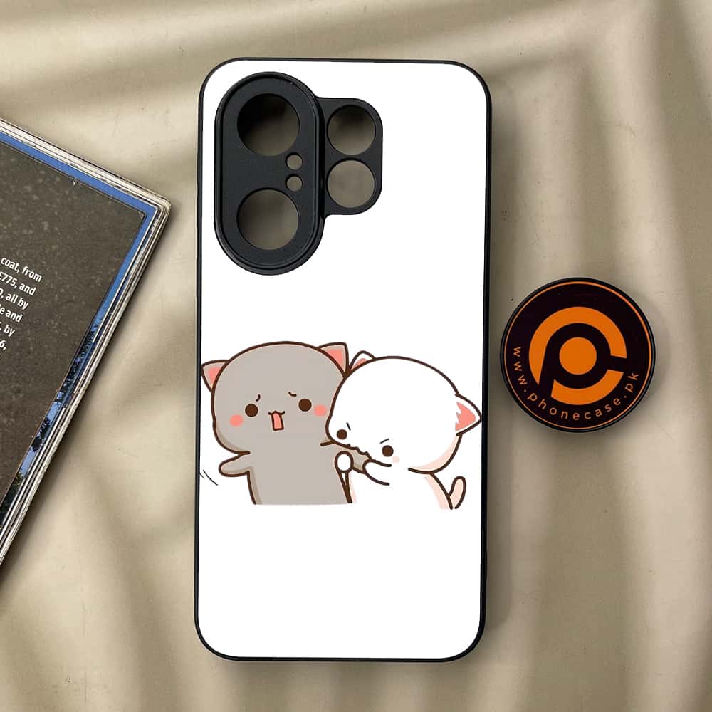 Vivo X200 FE - Cute BuBu DuDu Series - Premium Metal Printed soft Bumper Shock Proof Case