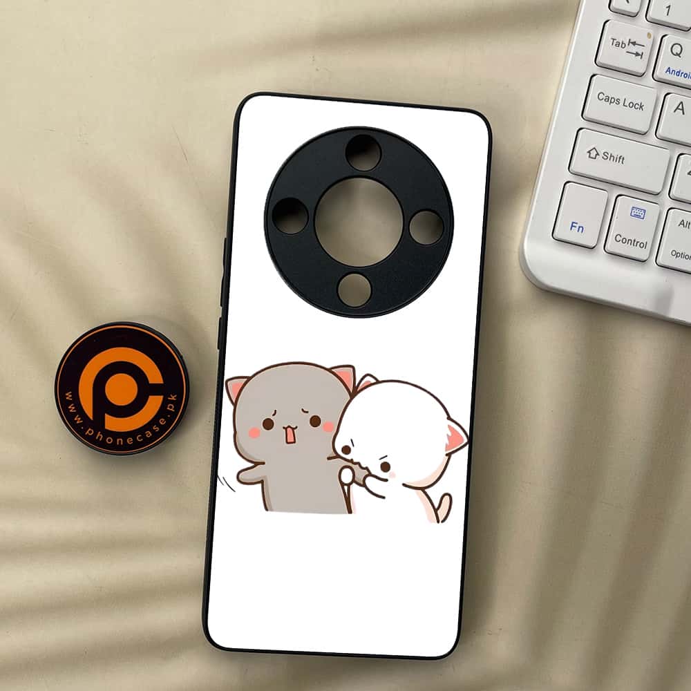 HONOR X9b 5G - Cute BuBu DuDu Series - Premium Metal  Printed soft Bumper shock Proof Case