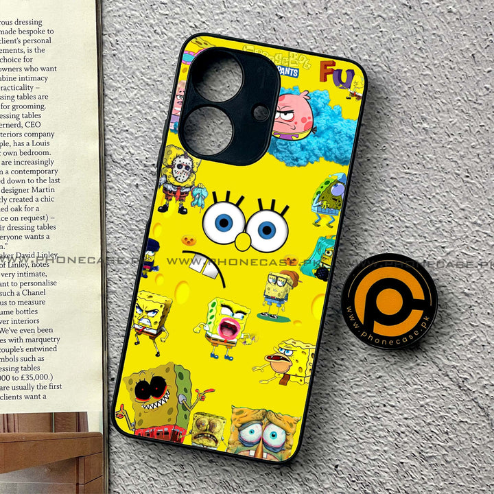 Realme Note 60 - Cute Emoji - Premium Printed Metal Soft Case CS-28369