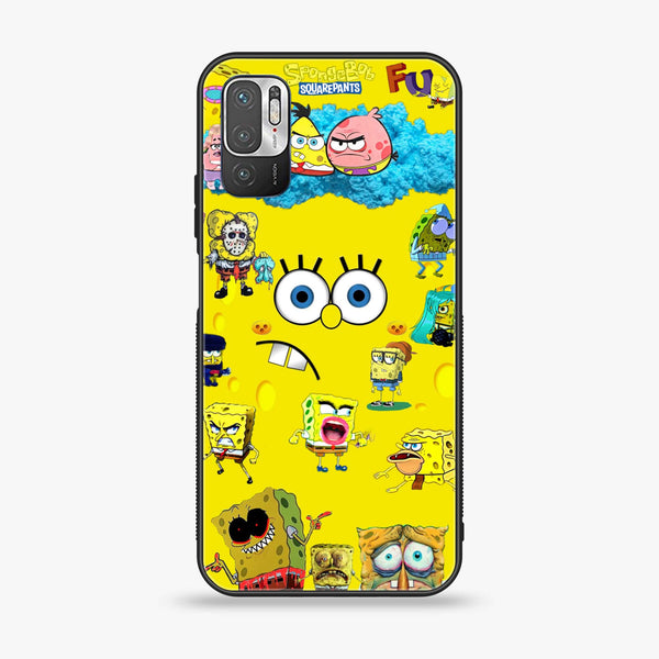 Xiaomi Redmi Note 10 5G - Cute Emoji - Premium Printed Glass soft Bumper shock Proof Case