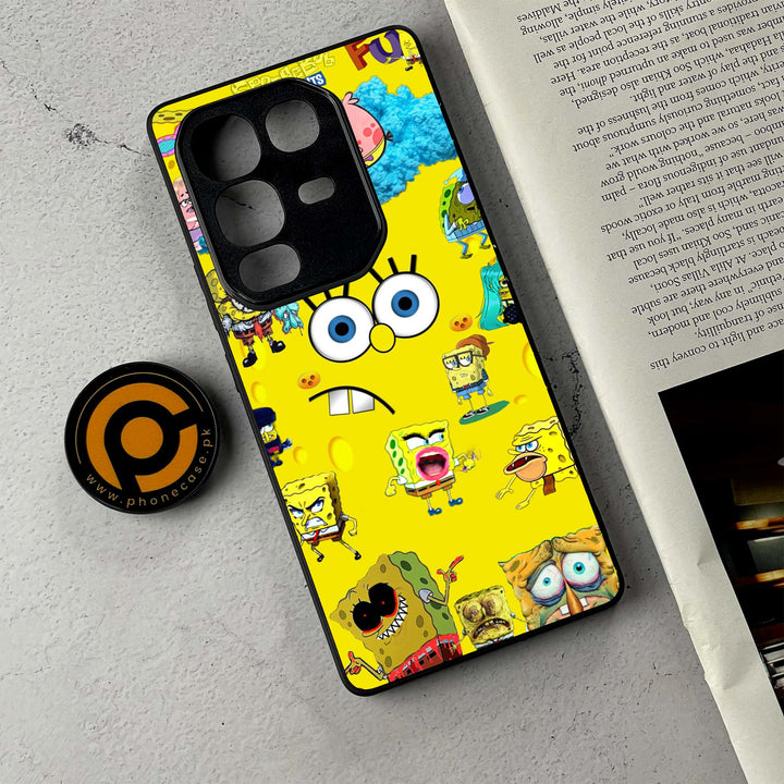 Infinix Note 50 - Cute Emoji - Premium Metal Printed Soft Bumper Shockproof Case