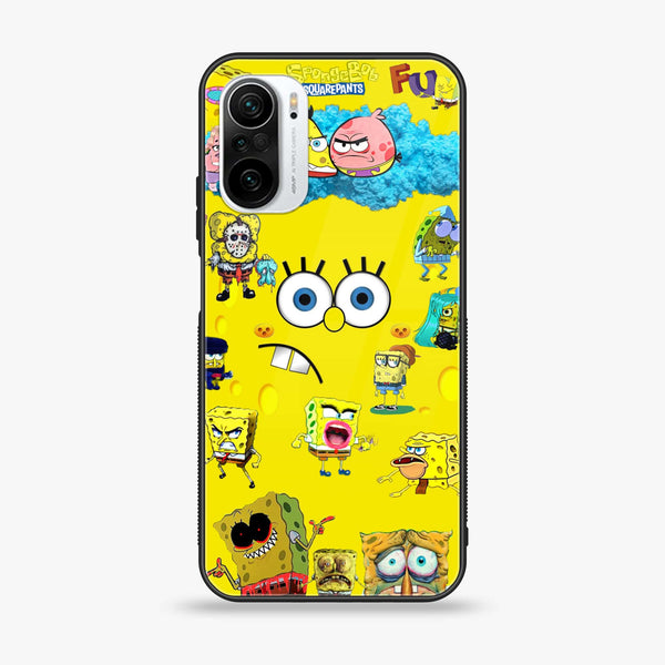 Xiaomi Poco F3 - Cute Emoji -  Premium Printed Metal soft Bumper shock Proof Case