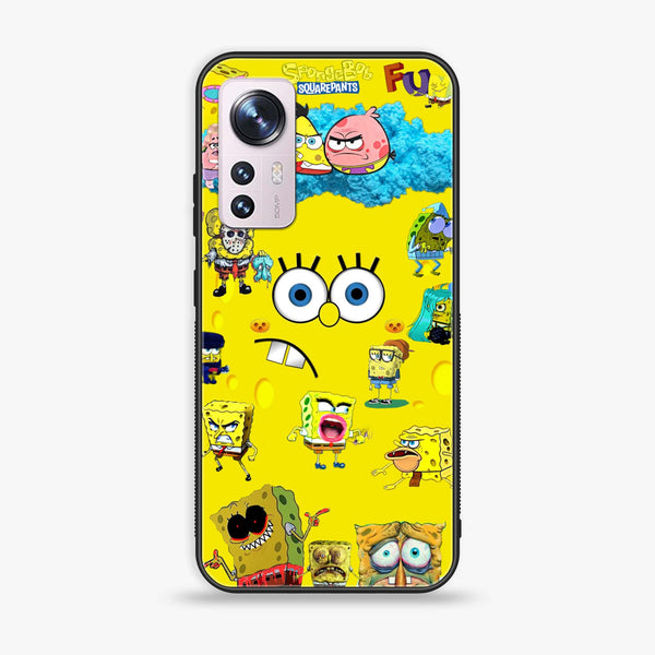 Xiaomi 12X - Cute Emoji -  Premium Printed Metal soft Bumper shock Proof Case