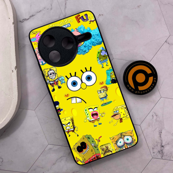 Xiaomi Poco F7 Pro 5G - Cute Emoji - Premium Metal Printed soft Bumper shock Proof Case