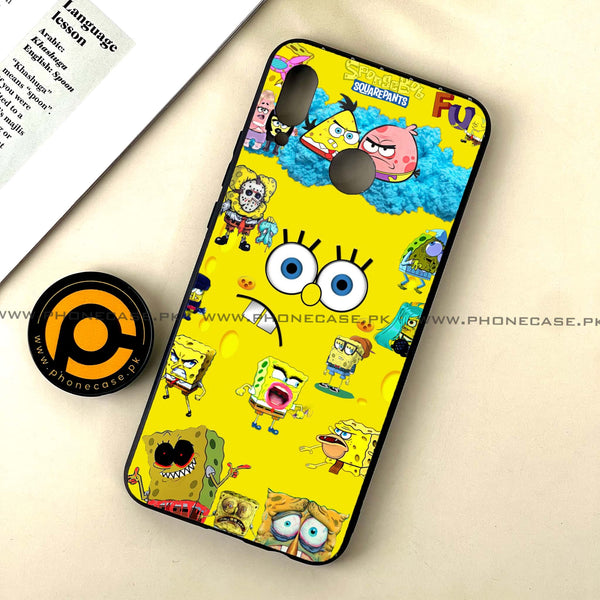 Huawei Nova 3 - Cute Emoji - Premium Printed Glass soft Bumper Shock Proof Case