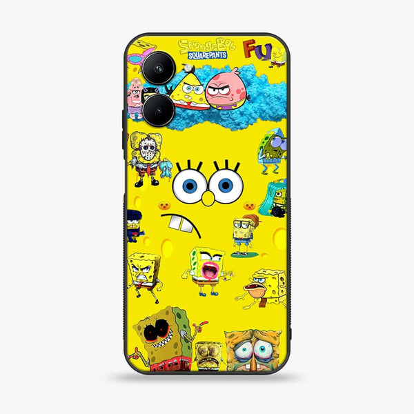 Realme C33 - Cute Emoji -  Premium Printed Metal soft Bumper shock Proof Case