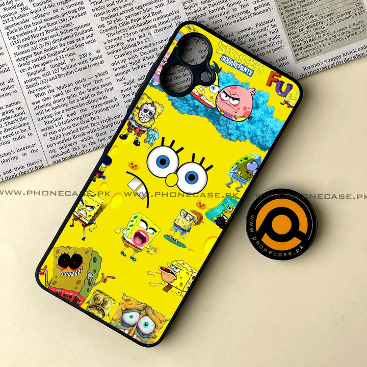 Samsung Galaxy A06 - Cute Emoji - Premium Metal Printed soft Bumper shock Proof Case