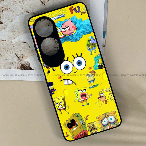 Oppo A60 - Cute Emoji -  Premium Printed Metal soft Bumper shock Proof Case