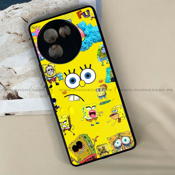 Vivo V30E - Cute Emoji -  Premium Printed Metal soft Bumper shock Proof Case