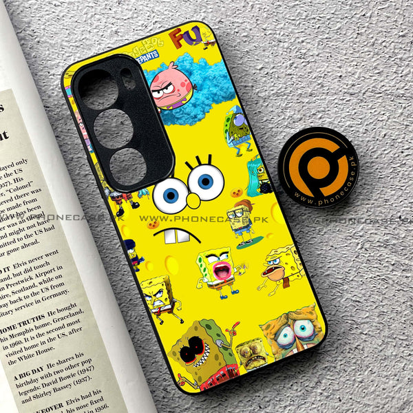 Vivo Y19s Pro - Cute Emoji - Premium Metal Printed soft Bumper shock Proof Case