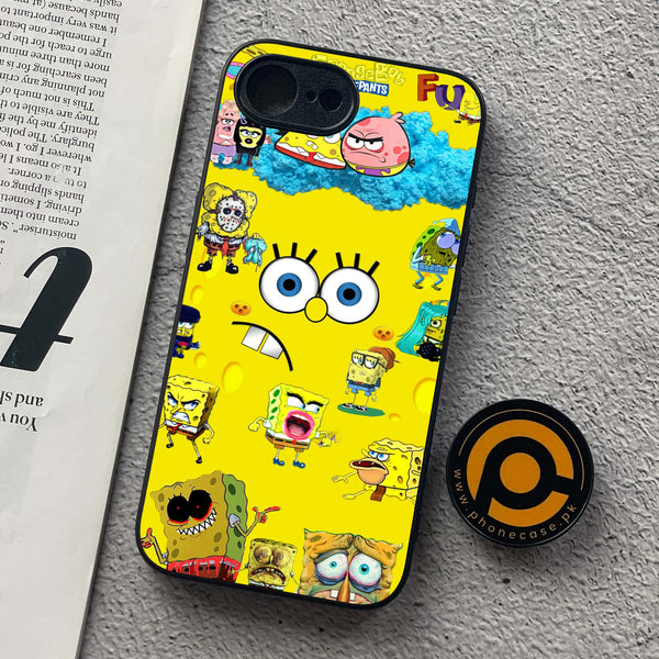 iPhone 16e - Cute Emoji - Premium Metal  Printed soft Bumper shock Proof Case