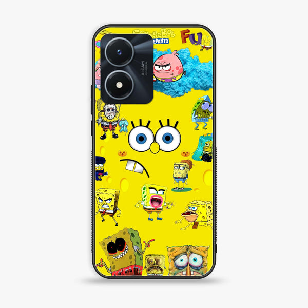 Vivo Y02s - Cute Emoji -  Premium Printed Metal soft Bumper shock Proof Case