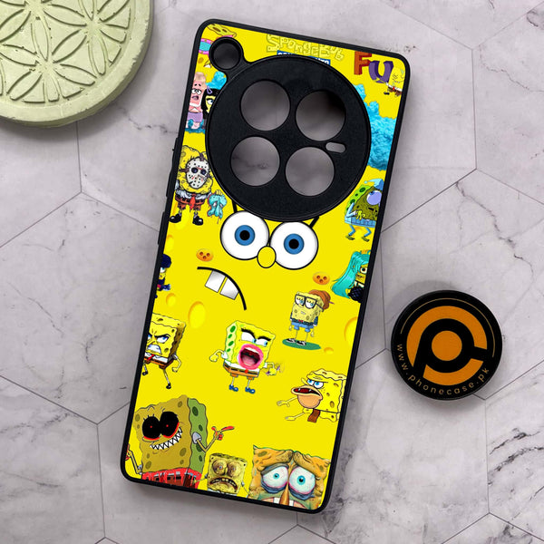 Infinix Zero 40 5G - Cute Emoji - Premium Metal Printed soft Bumper shock Proof Case