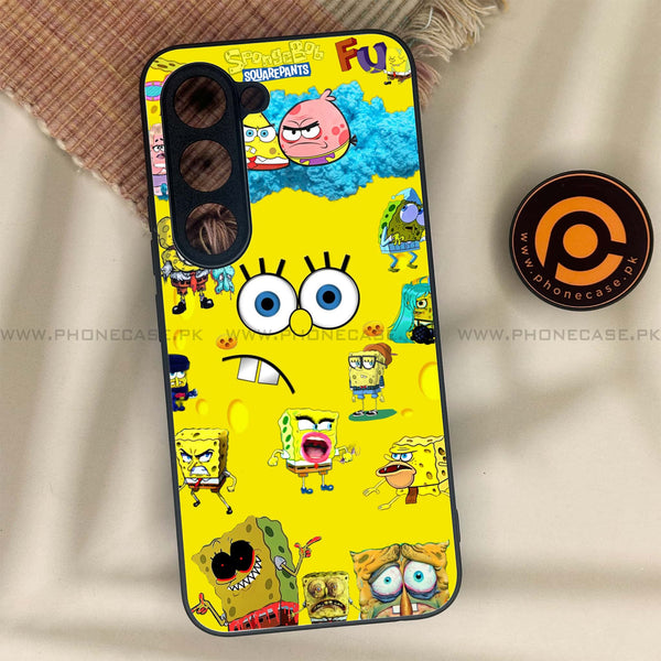 Tecno Spark 40 Pro - Cute Emoji - Premium Metal Printed soft Bumper shock Proof Case