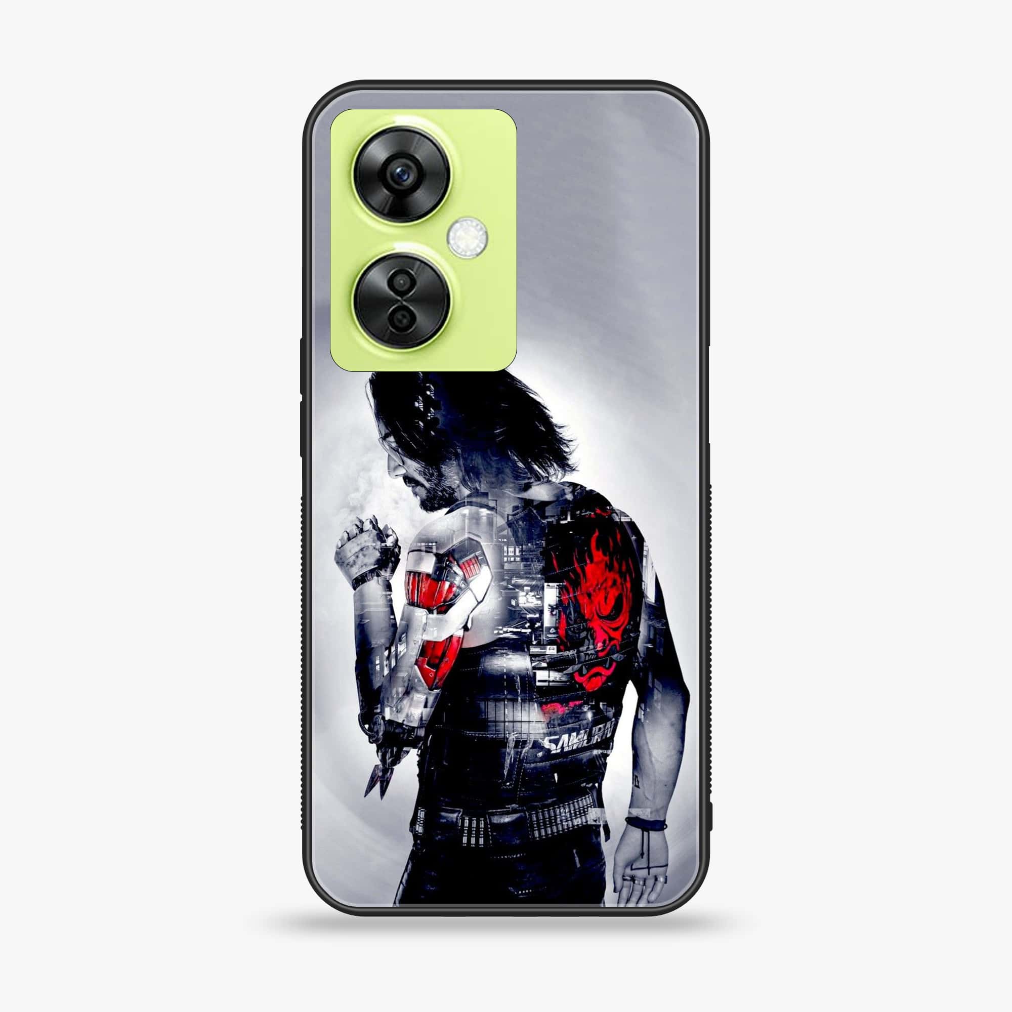 OnePlus Nord CE 3 Lite - Cybernetic Warrior Series - Premium Printed soft Bumper shock Proof Case