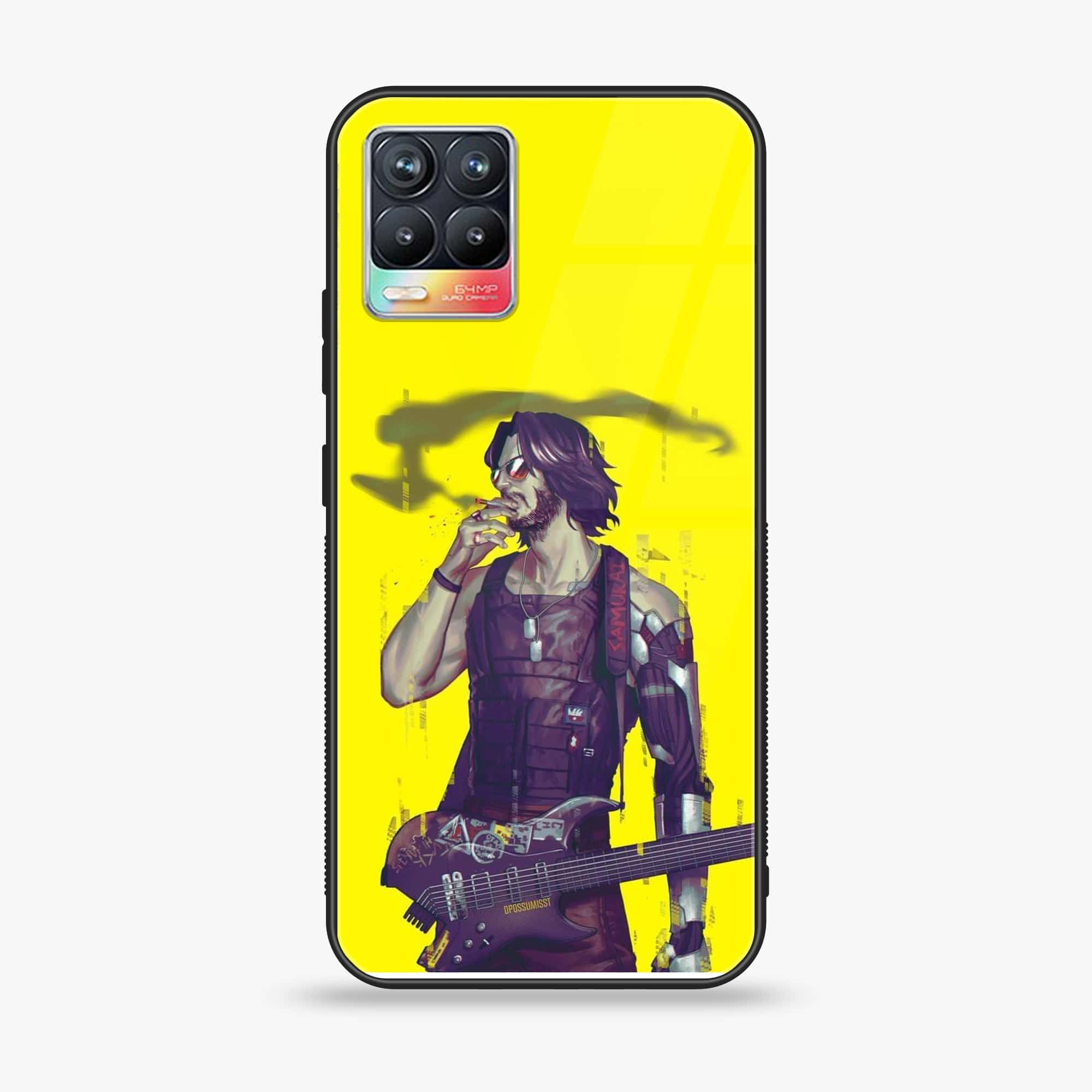 Realme 8 Pro - Cybernetic Warrior Series - Premium Printed Glass soft Bumper shock Proof Case