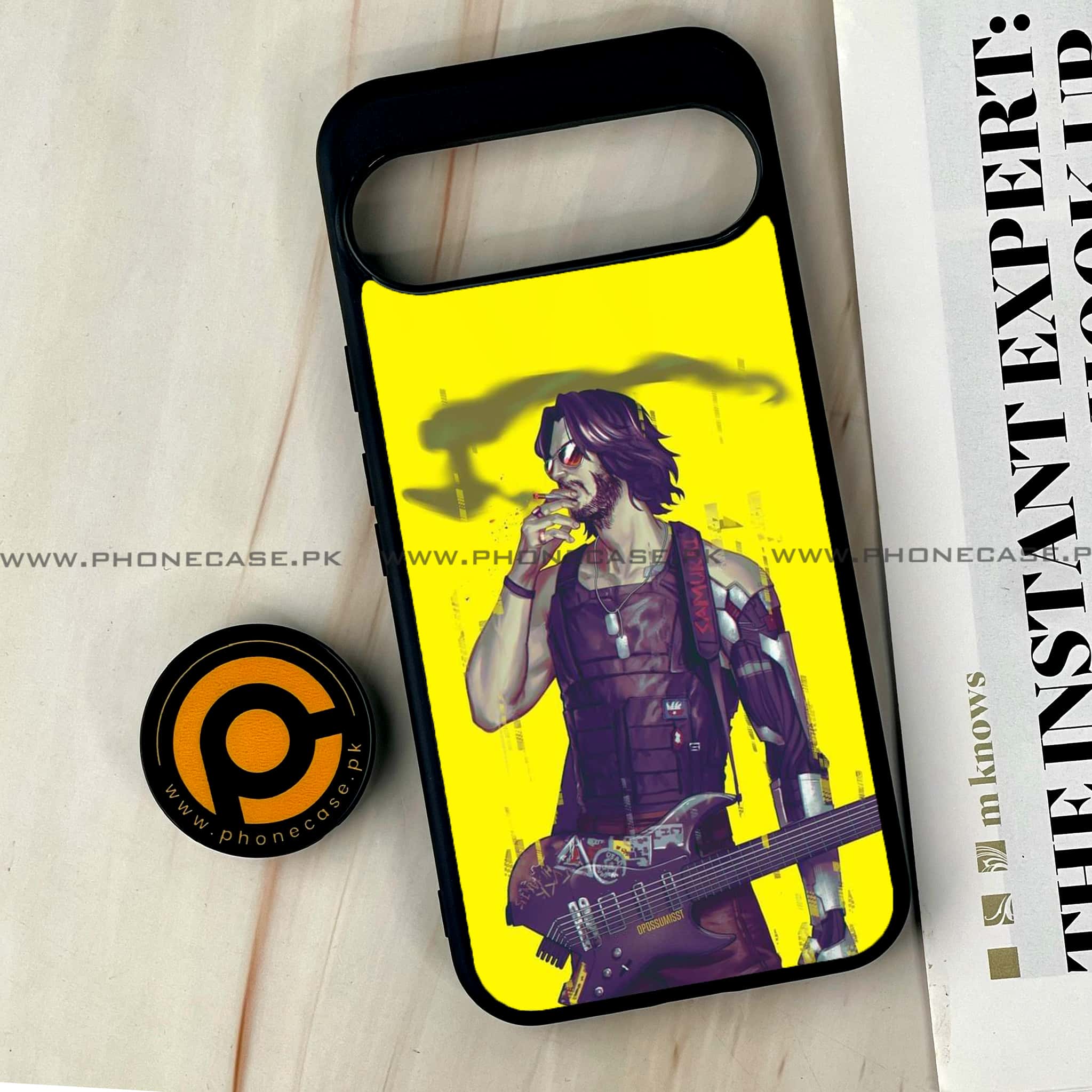 Google Pixel 9 Pro XL - Cybernetic Warrior Series - Premium Metal Printed soft Bumper Shock Proof Case