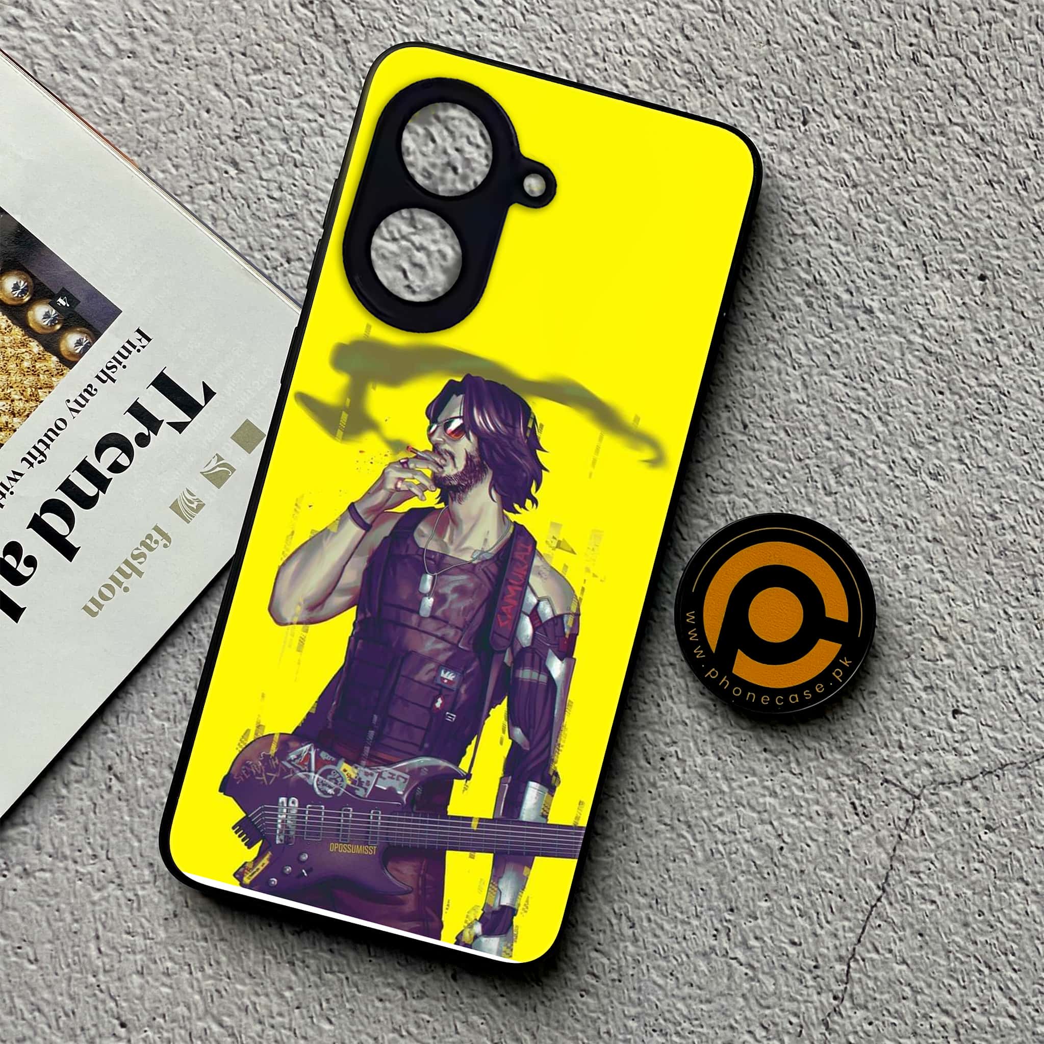 Xiaomi Redmi A5 - Cybernetic Warrior Series - Premium Metal Printed soft Bumper shock Proof Case