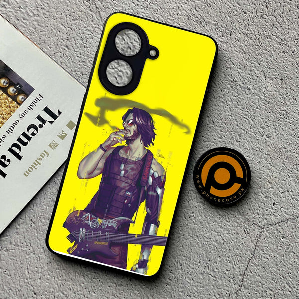 Xiaomi Redmi A5 - Cybernetic Warrior Series - Premium Metal Printed soft Bumper shock Proof Case