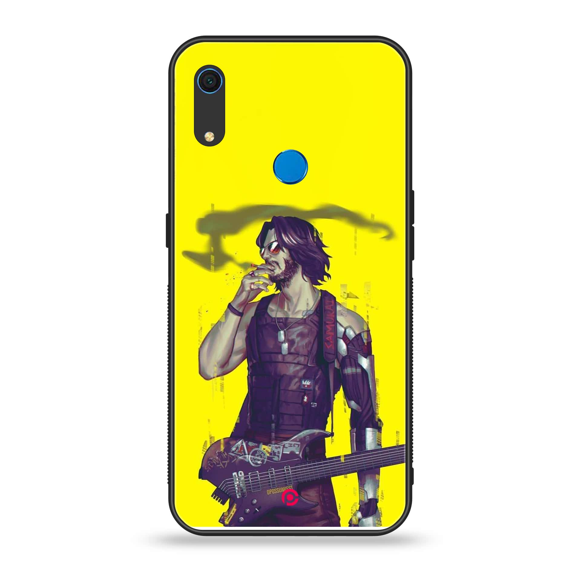 Huawei Y6s - Cybernetic Warrior Series - Premium Printed Metal soft Bumper shock Proof Case