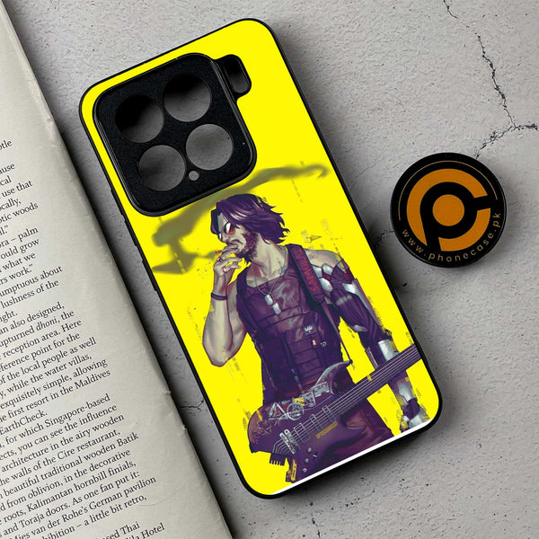 Xiaomi 15 - Cybernetic Warrior Series - Premium Metal Printed soft Bumper shock Proof Case