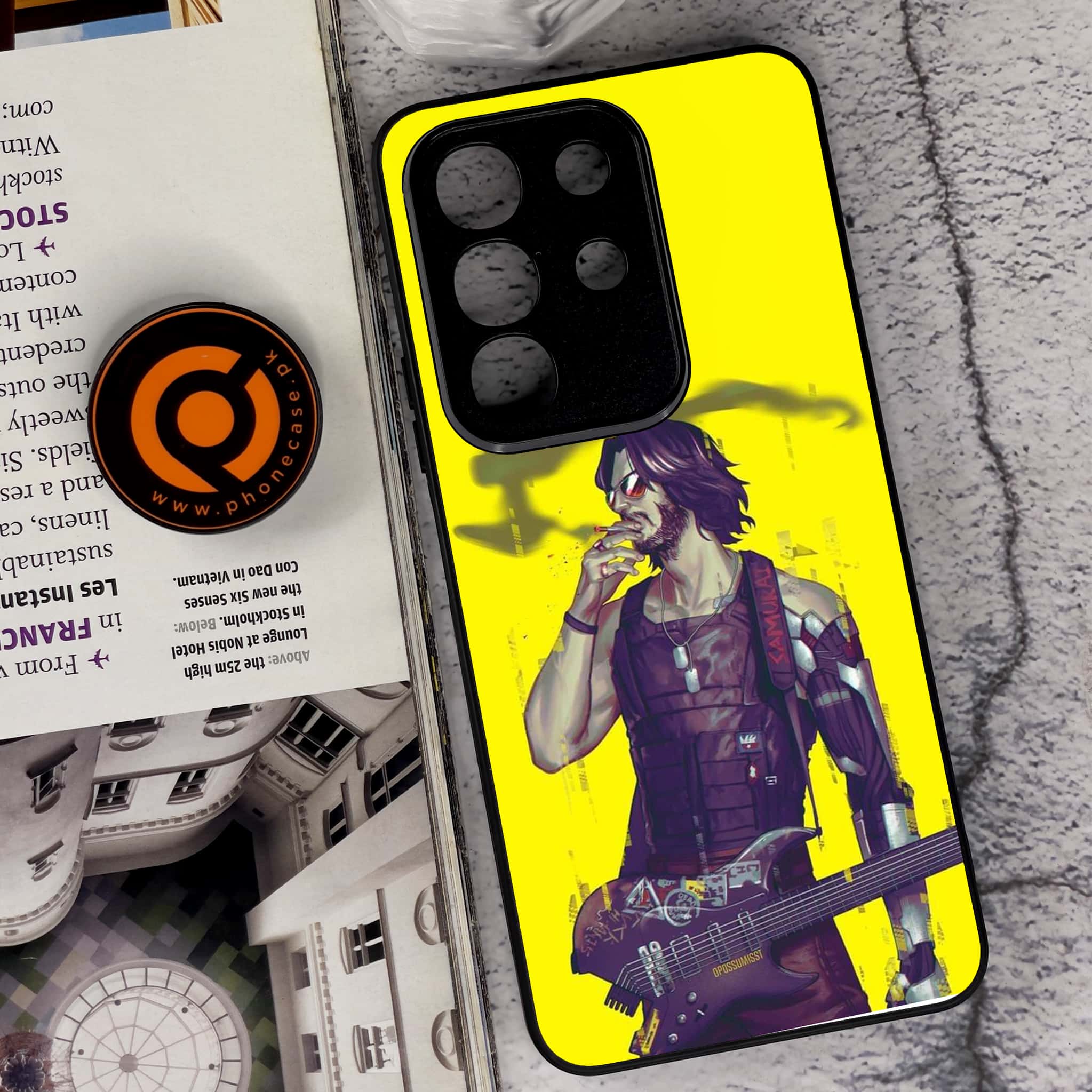 Vivo Y29 4G - Cybernetic Warrior Series - Premium Metal Printed soft Bumper Shock Proof Case