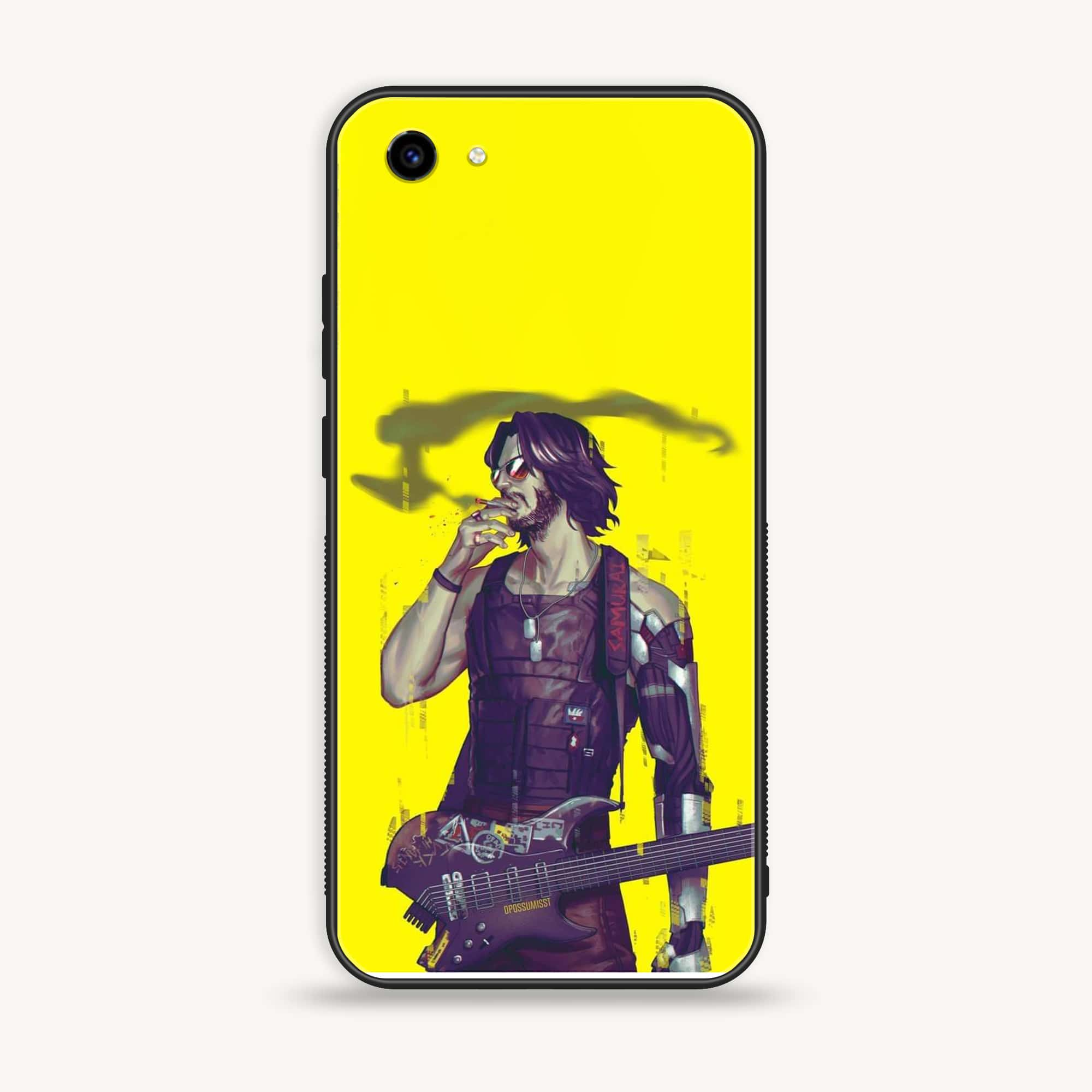 Vivo Y83 - Cybernetic Warrior Series - Premium Printed Glass soft Bumper shock Proof Case