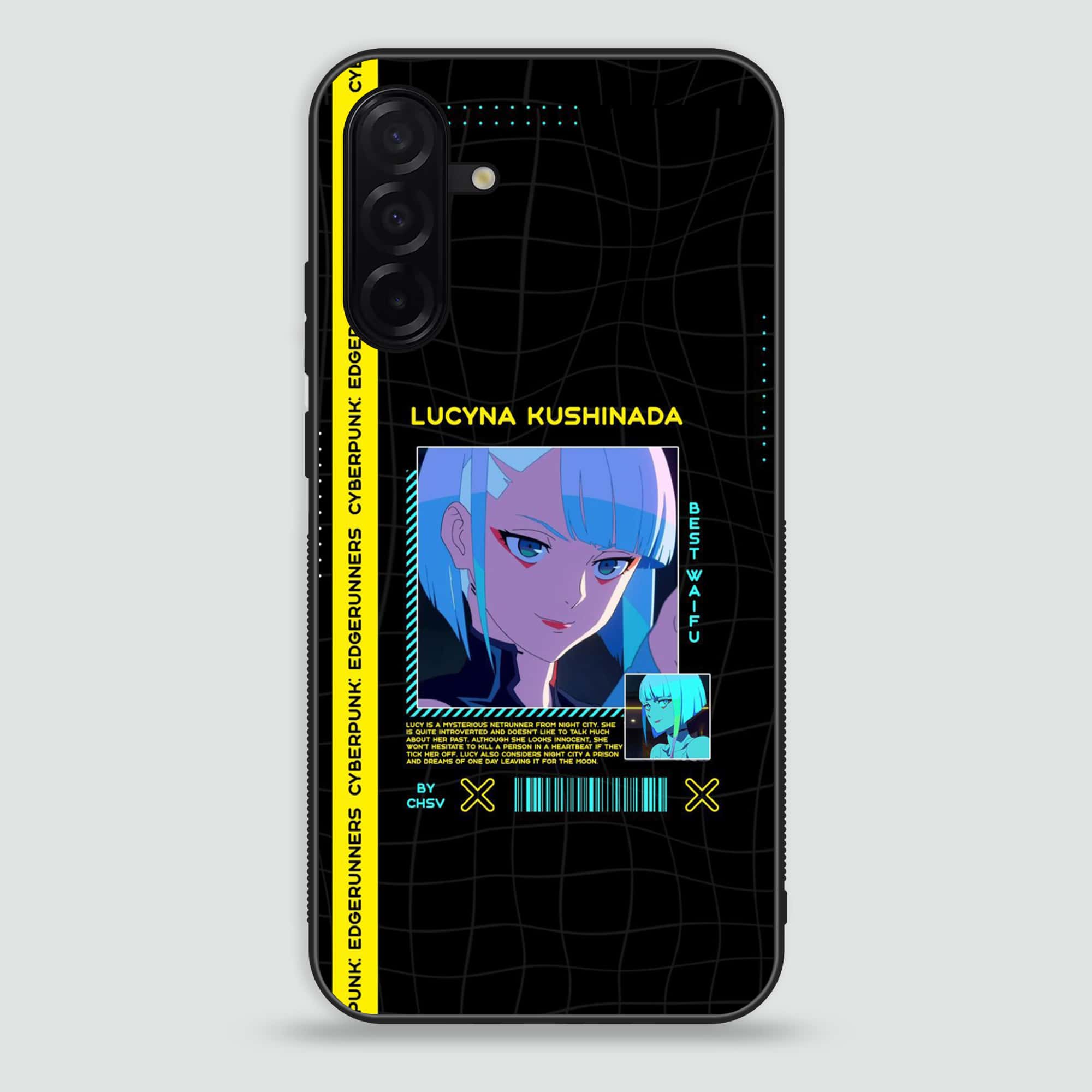 Samsung Galaxy A26 -   Cybernetic Warrior Series  - Premium Printed Glass soft Bumper shock Proof Case