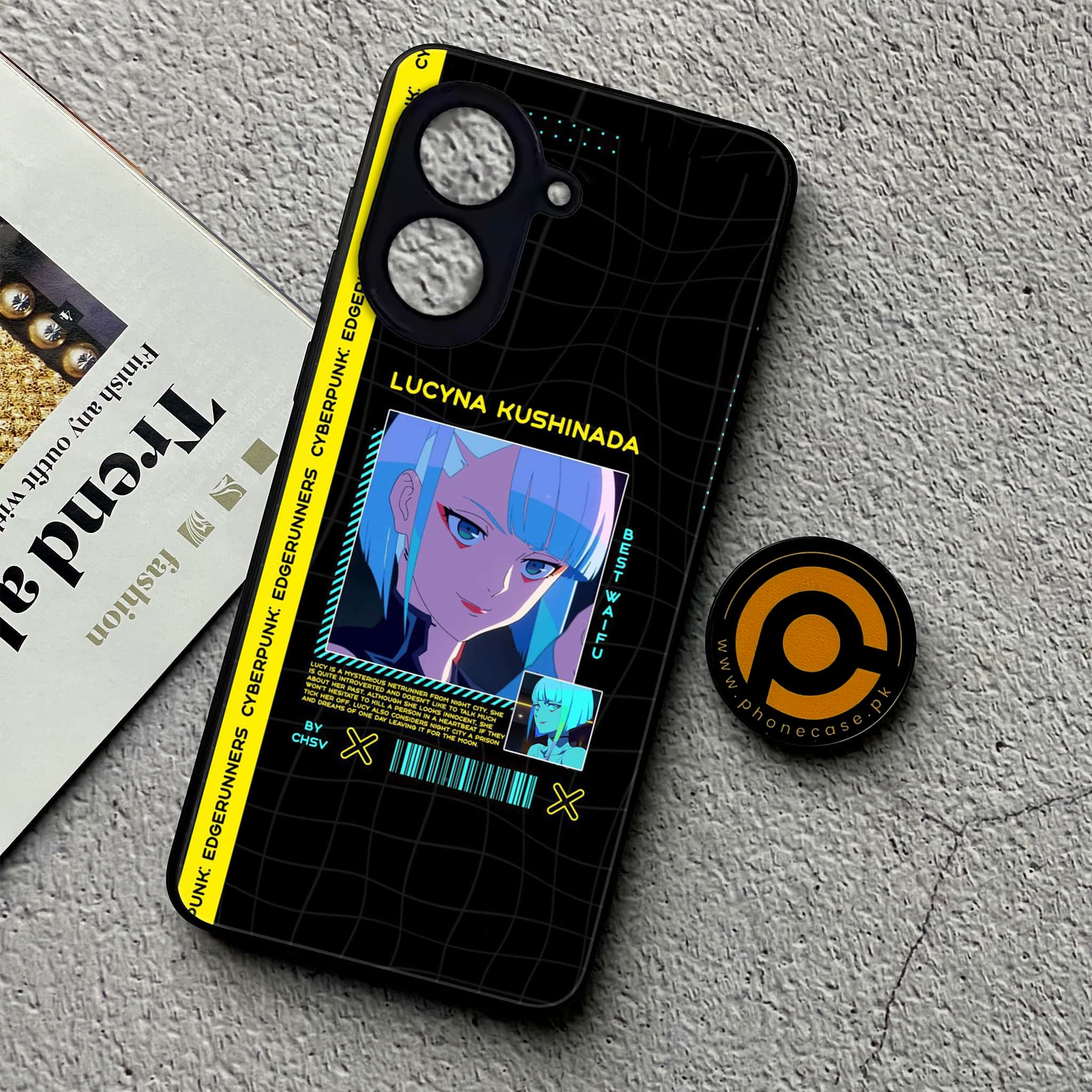 Xiaomi Redmi A5 - Cybernetic Warrior Series - Premium Metal Printed soft Bumper shock Proof Case