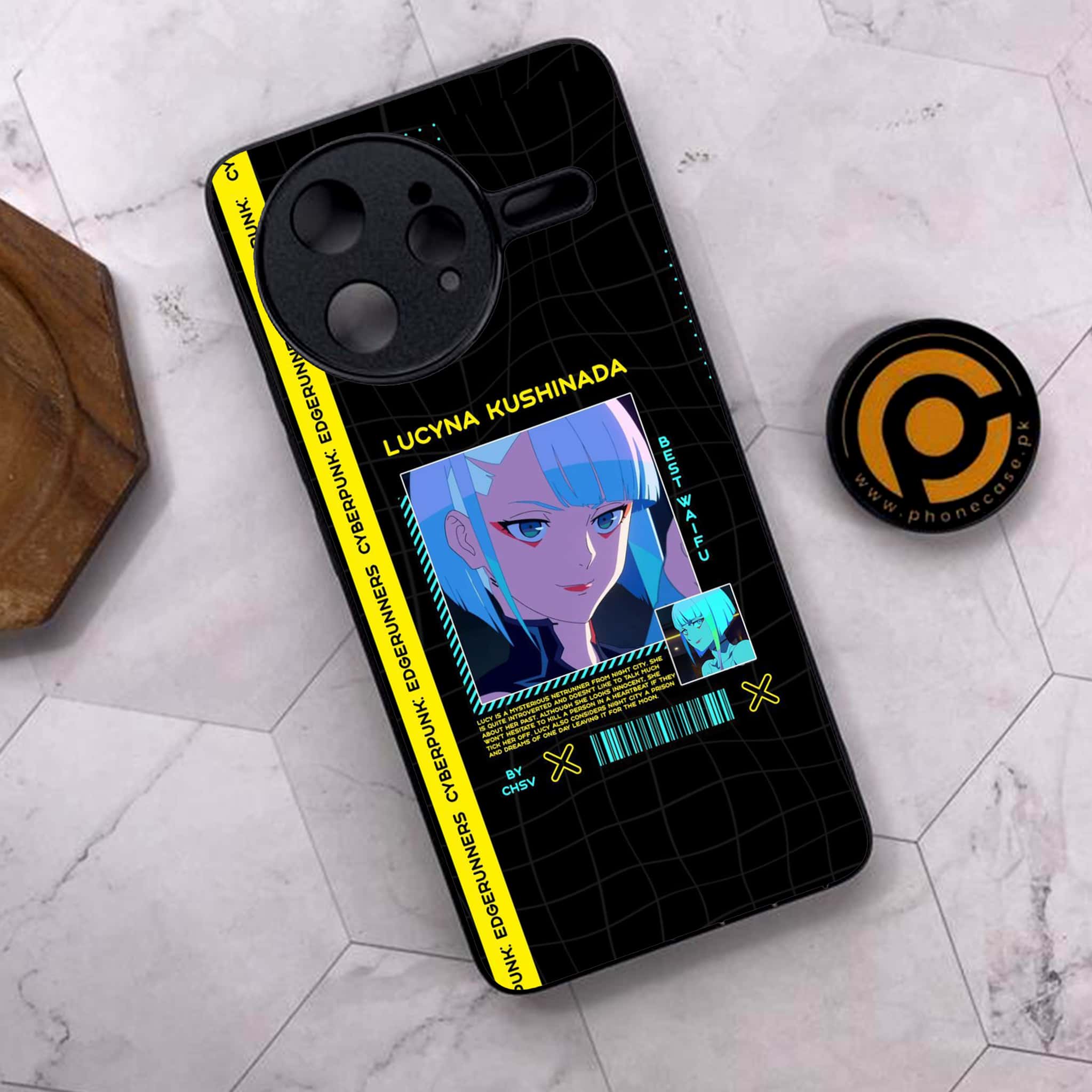 Xiaomi Poco F7 Ultra 5G - Cybernetic Warrior Series - Premium Metal Printed soft Bumper shock Proof Case