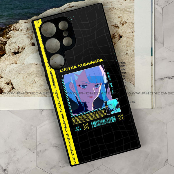 Samsung Galaxy S23 Ultra - Cybernetic Warrior Series - Premium Metal Printed soft Bumper shock Proof Case