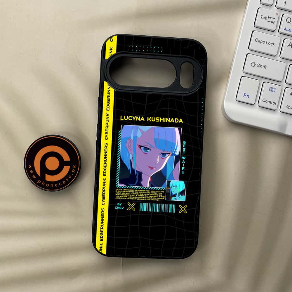 Google Pixel 10 Pro  - Cybernetic Warrior Series - Premium Metal Printed soft Bumper Shock Proof Case