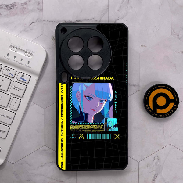 Tecno Camon 30 Premier - Cybernetic Warrior Series - Premium Metal Printed soft Bumper shock Proof Case