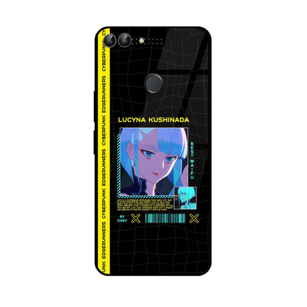 Huawei P Smart - Cybernetic Warrior Series - Premium Printed Glass soft Bumper shock Proof Case