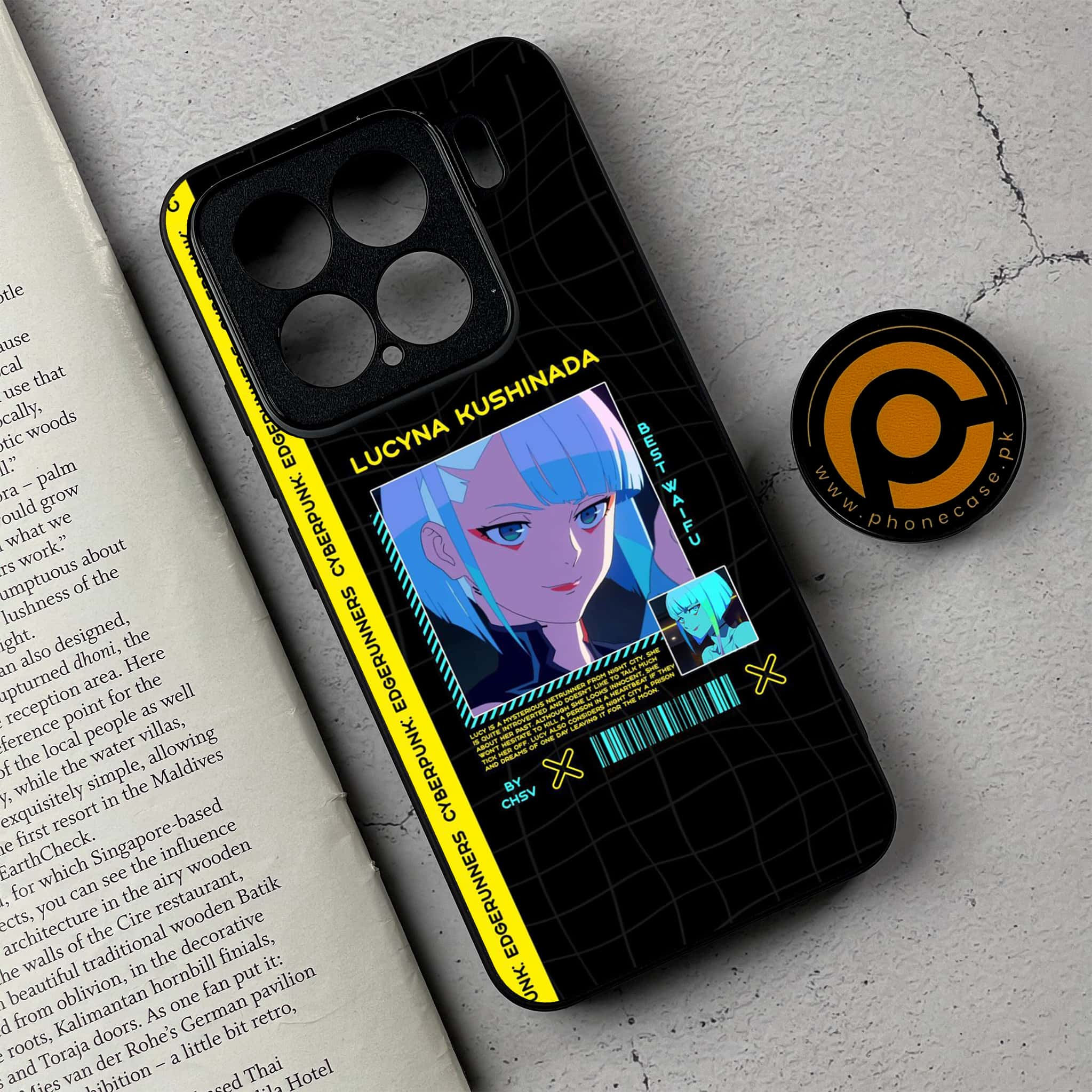 Xiaomi 15 - Cybernetic Warrior Series - Premium Metal Printed soft Bumper shock Proof Case