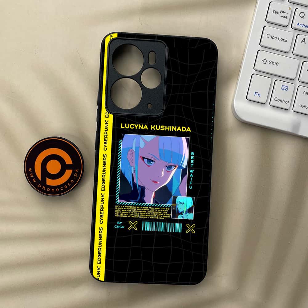 Realme 14T 5G - Cybernetic Warrior Series - Premium Metal Printed soft Bumper Shock Proof Case