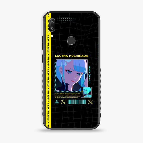 Huawei Y7 Prime (2019) - Cybernetic Warrior Series - Premium Printed Glass soft Bumper shock Proof Case